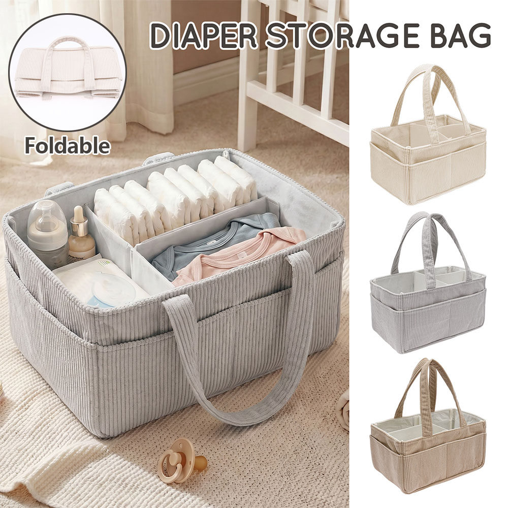 Baby Food Organizer - Organizer Portatile per Pannolini, Cesto Portaoggetti