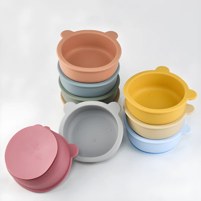 Baby Food Eating - Ciotola per alimenti complementare in Silicone