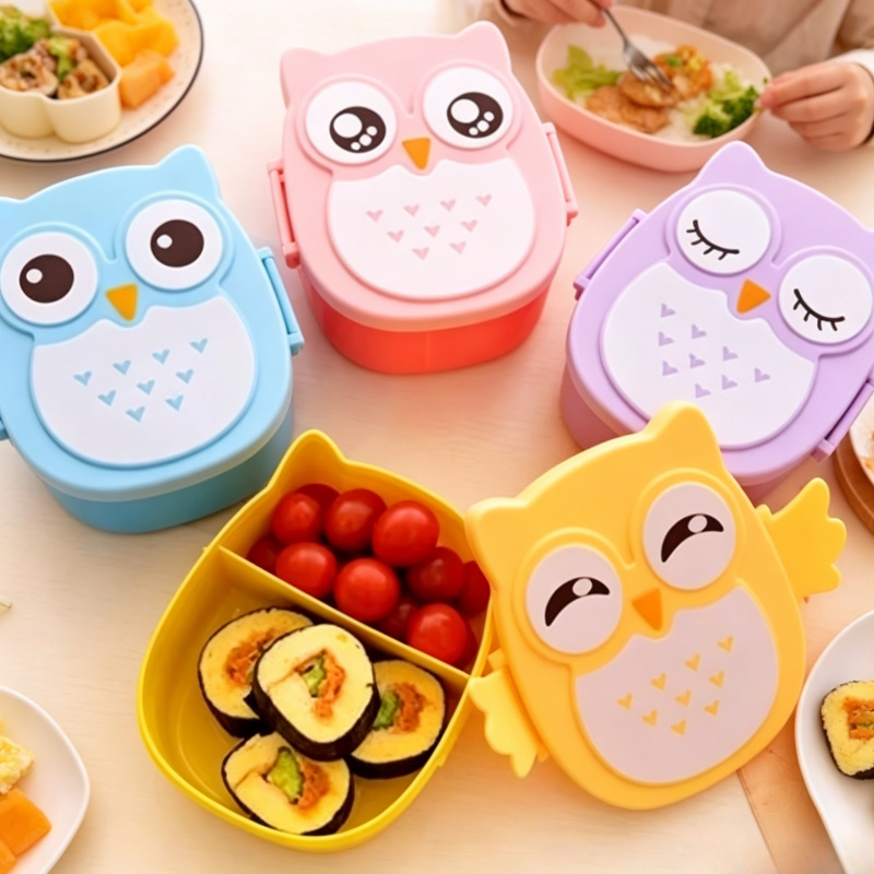 Baby Food Organizer - Contenitore Portatile in Plastica per Pranzo