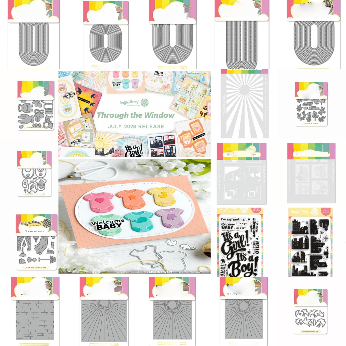 Food Box Baby - July 2026 Windows Postage Collage Baby
