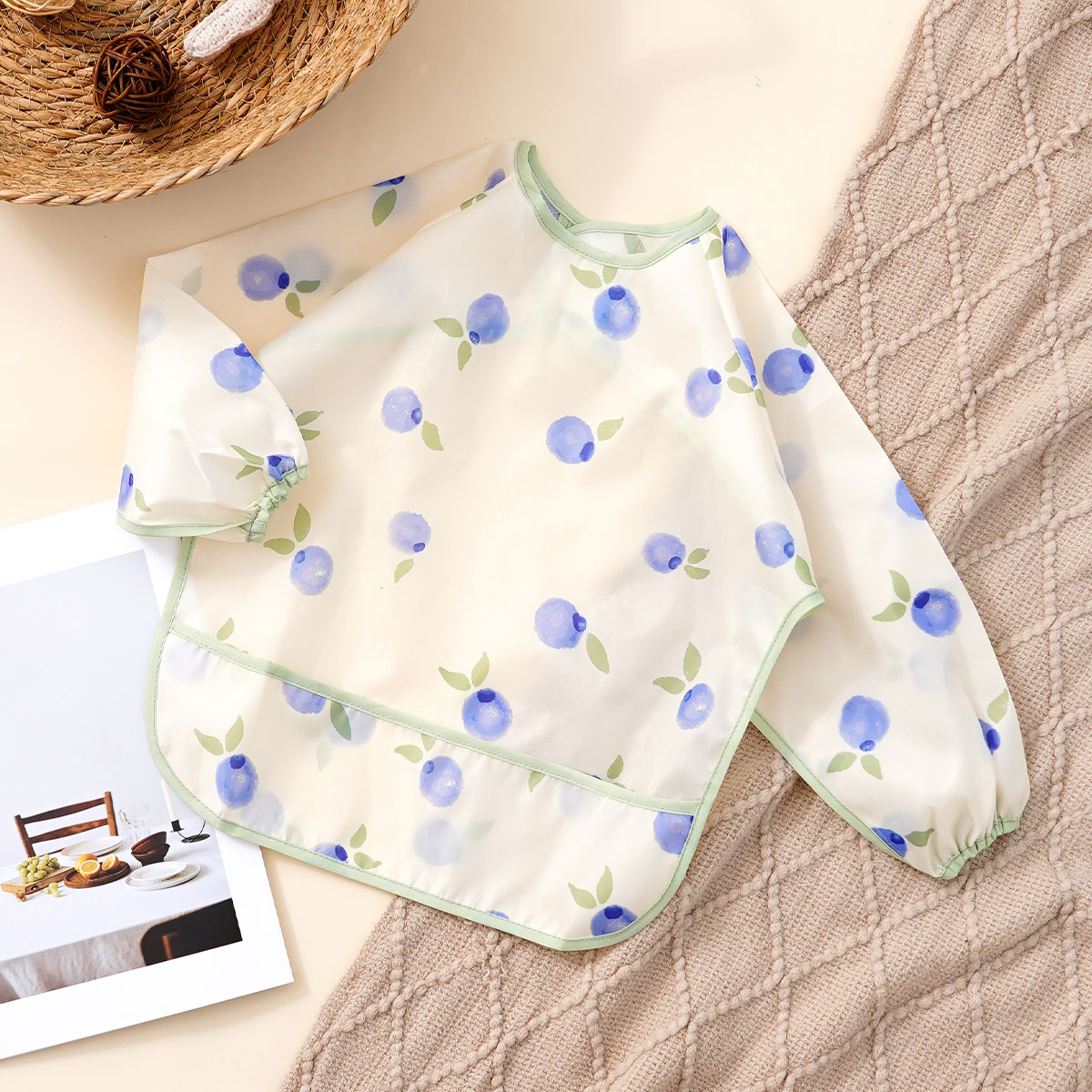 Baby Food Apron - Bavaglini per bambini a maniche lunghe