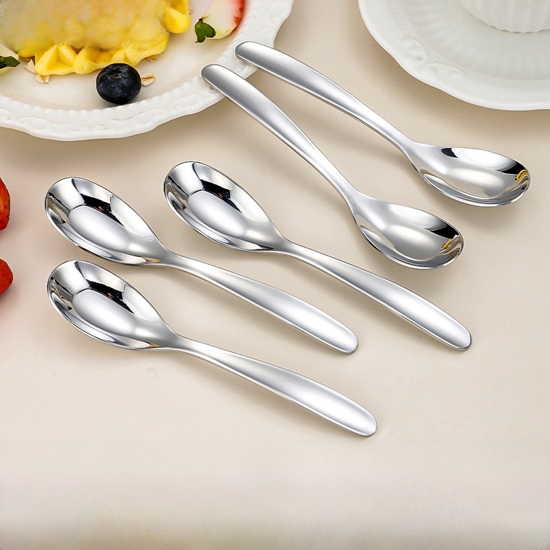 Baby Food Eating - Cucchiaio in Acciaio Inox 316 con