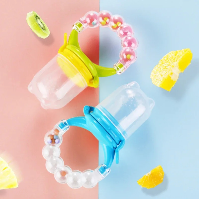 Baby Food Eating - Cucchiaio Massaggiagengive per Neonati con Anello