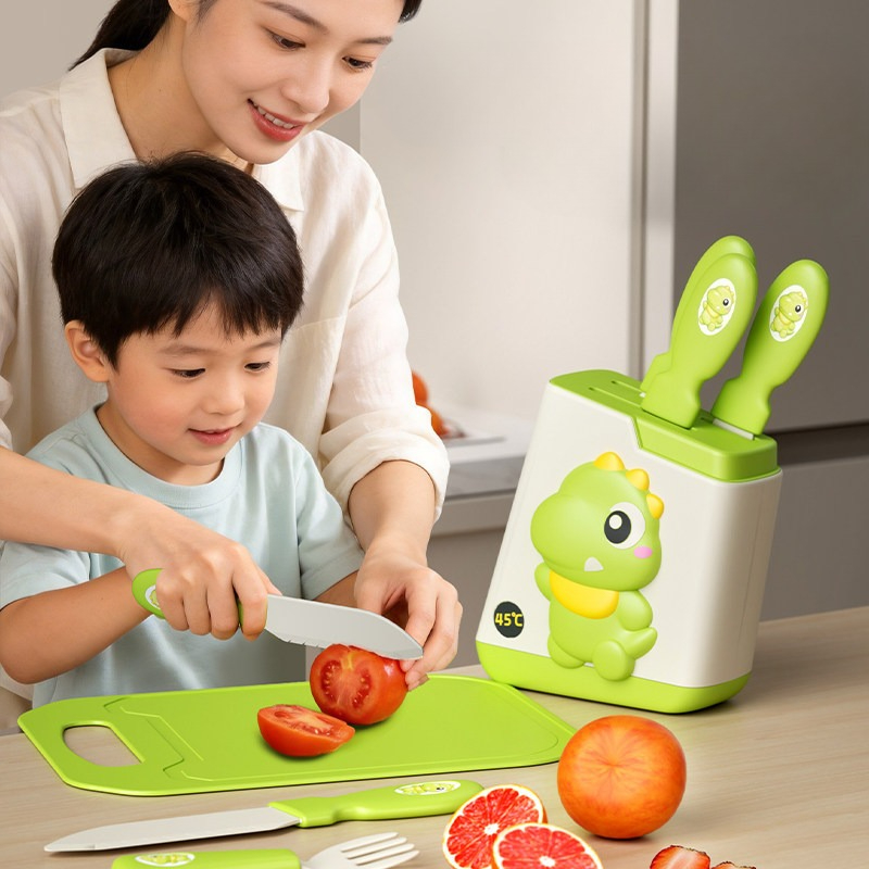 Baby Food Knife Set - Set di Giocattoli da Cucina per