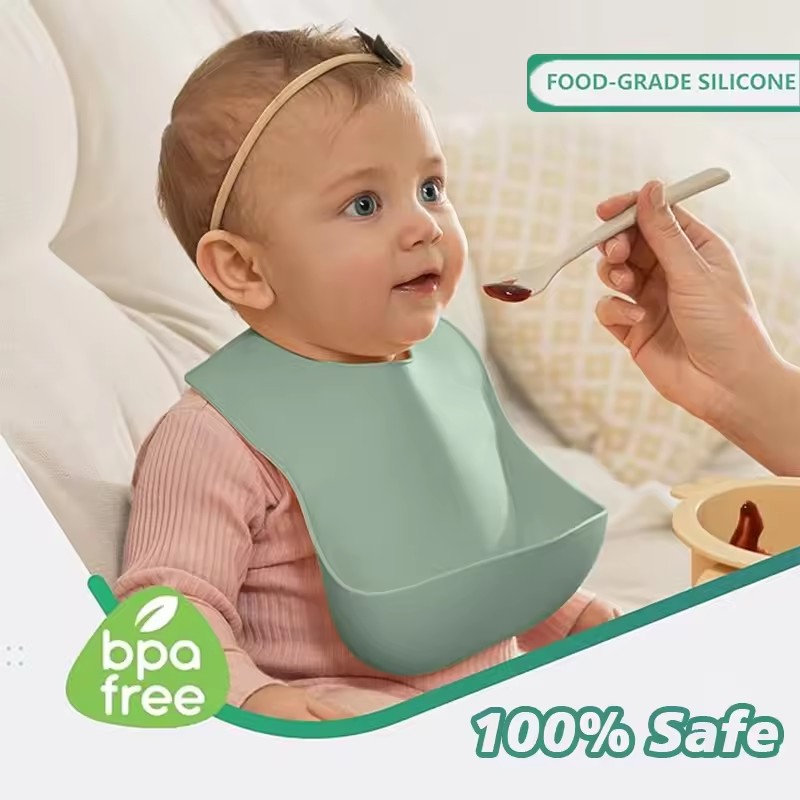 Bavaglino in silicone per bamb - Baby Food Eating recensione e prezzo