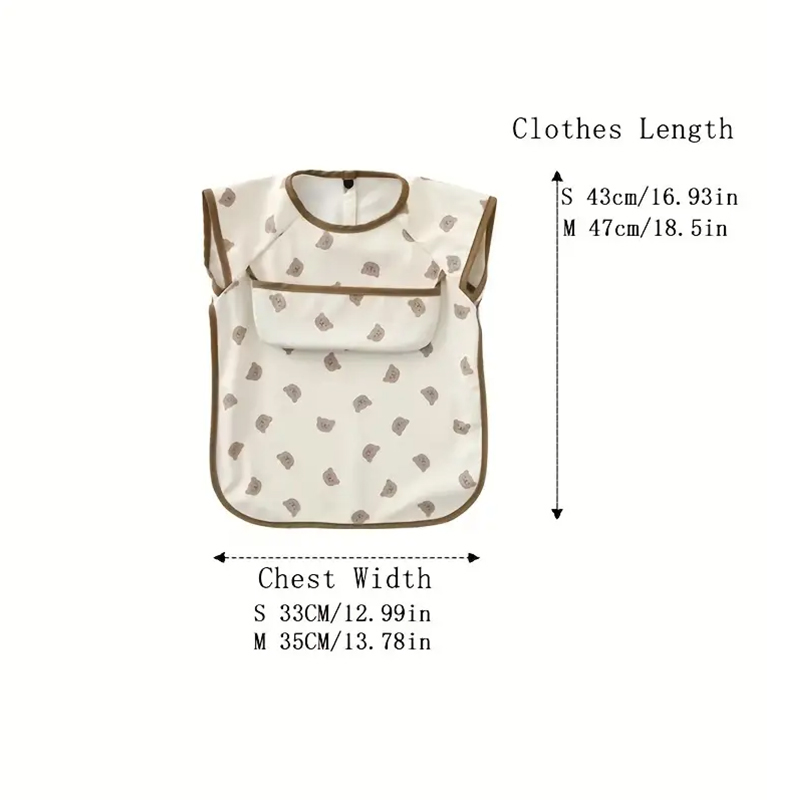 Bavaglini senza maniche per ba - Baby Food Apron recensione e prezzo