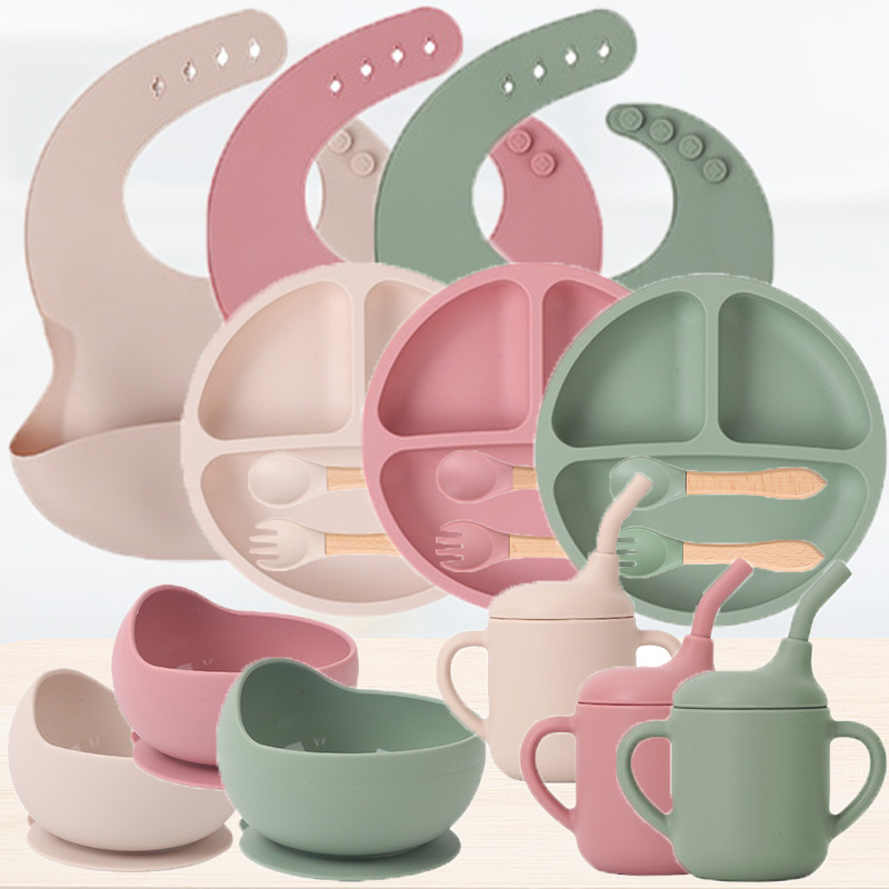 Set di stoviglie in silicone p - Baby Food Nutrition recensione e prezzo