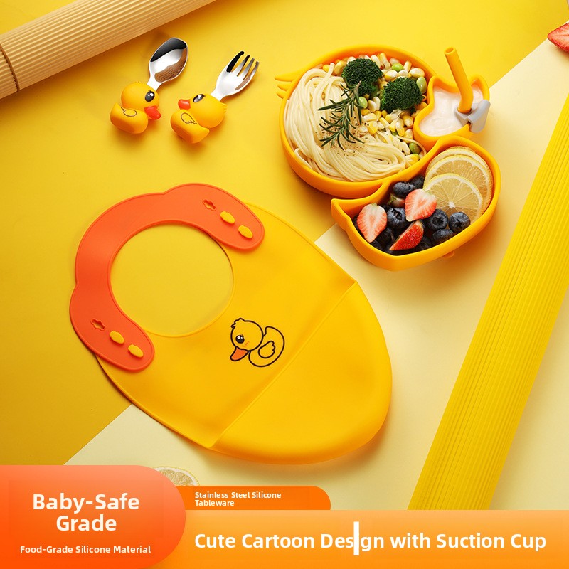 Set di Stoviglie per Bambini i - Baby Food Apron recensione e prezzo
