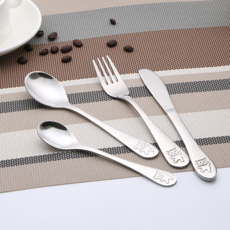 4 pezzi/set cucchiaino da tè p - Baby Food Knife Set recensione e prezzo