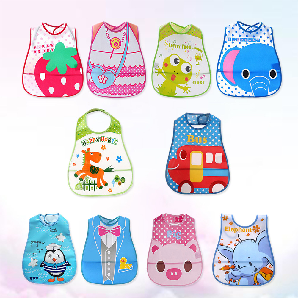 10 pezzi di bavaglini per neon - Baby Food Eating recensione e prezzo