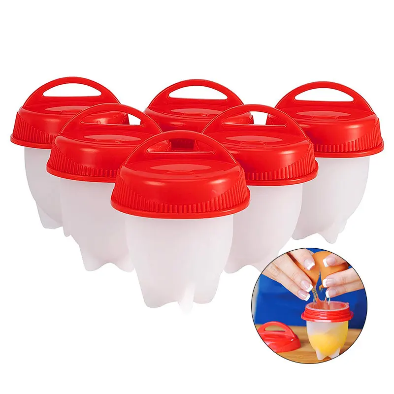 3/6pcs BPA Free Silicone Egg B - Baby Food Egg recensione e prezzo