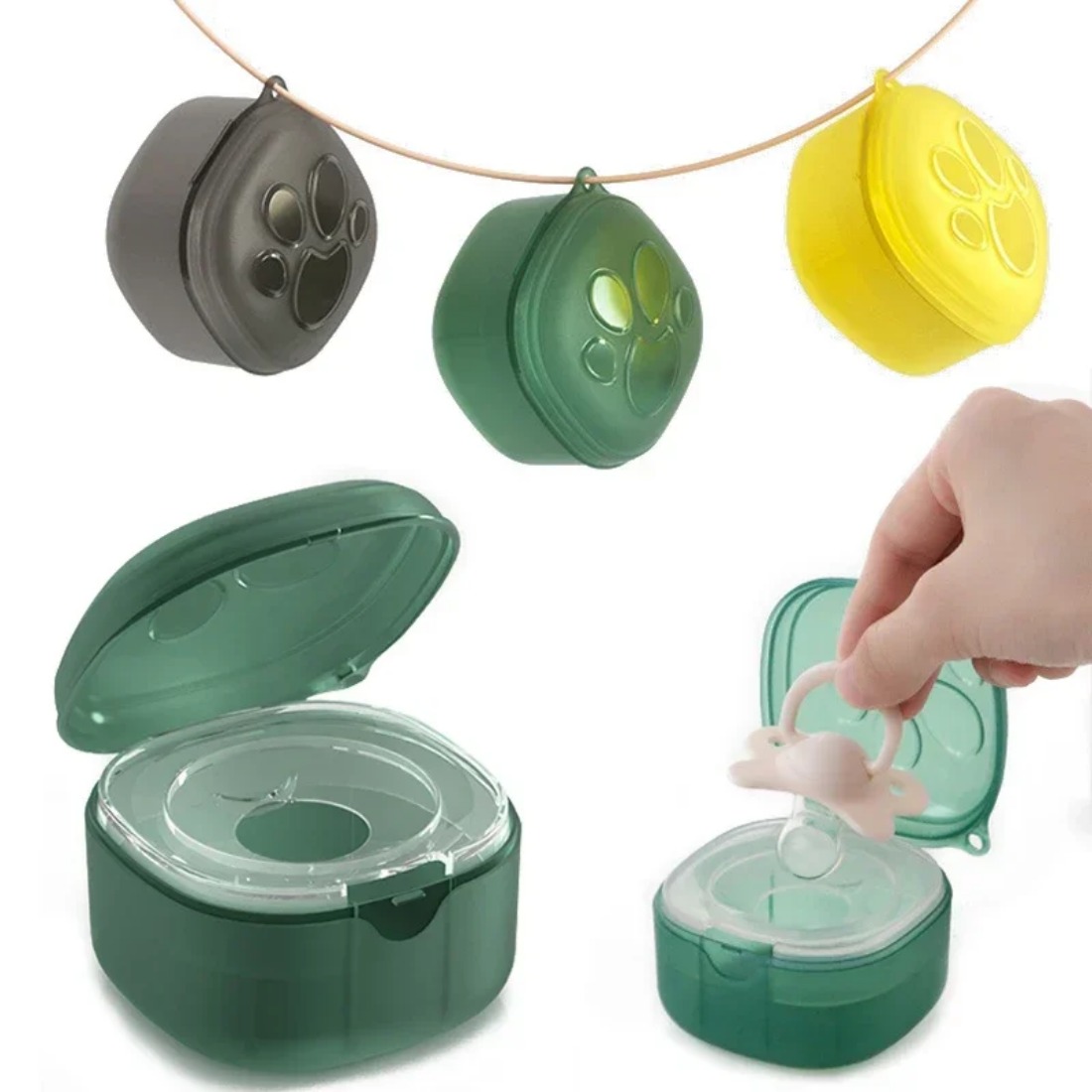 Scatola per ciuccio in silicon - Food Box Baby recensione e prezzo