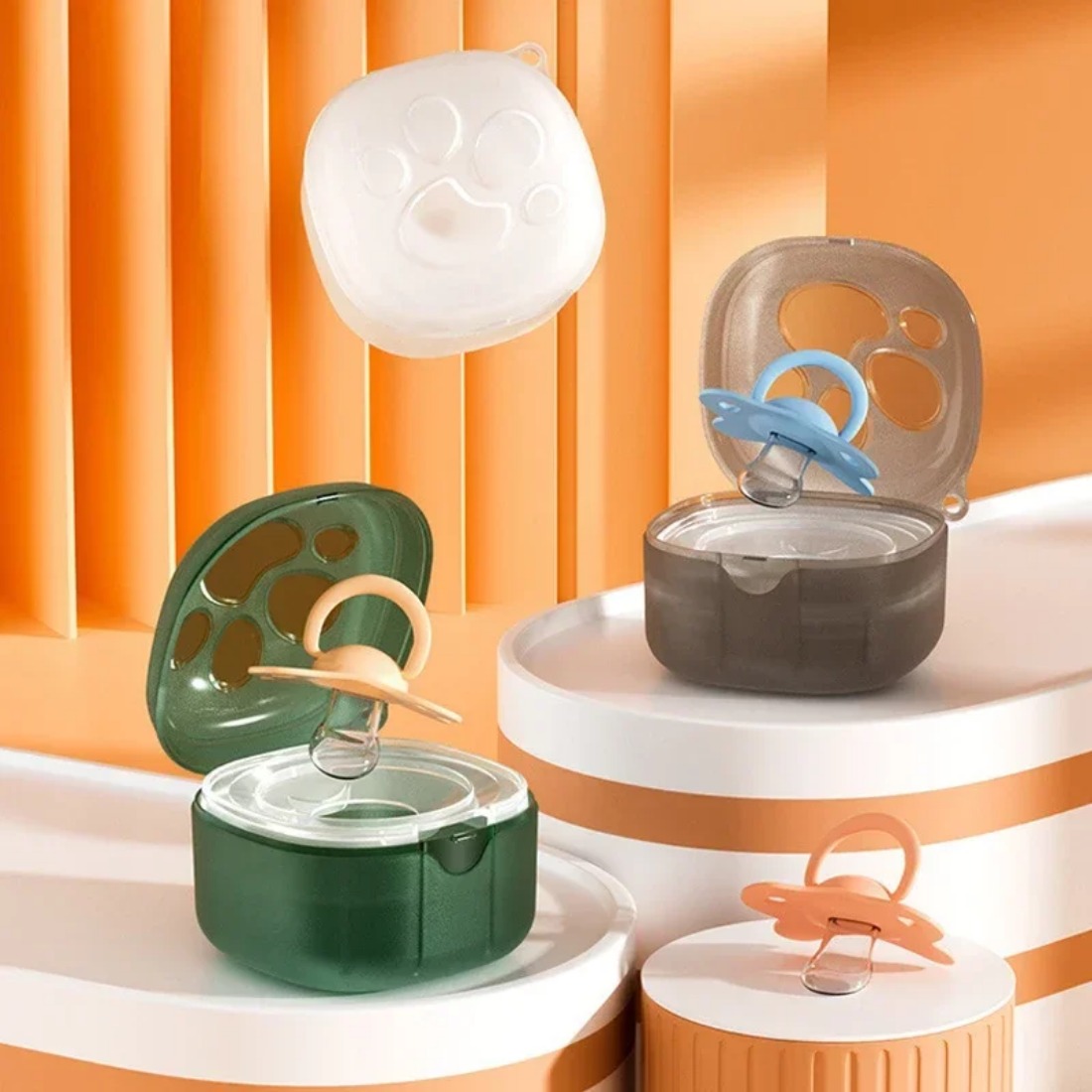 Scatola per ciuccio in silicon - Food Box Baby recensione e prezzo