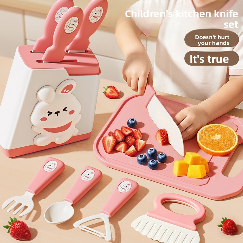 Set di Giocattoli da Cucina pe - Baby Food Knife Set recensione e prezzo