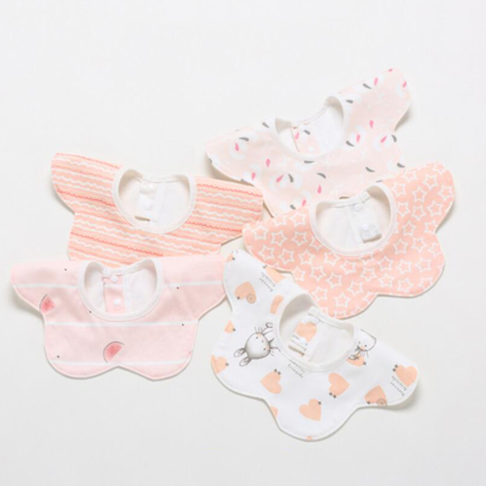 5 pz/lotto bavaglini per bambi - Baby Food Apron recensione e prezzo