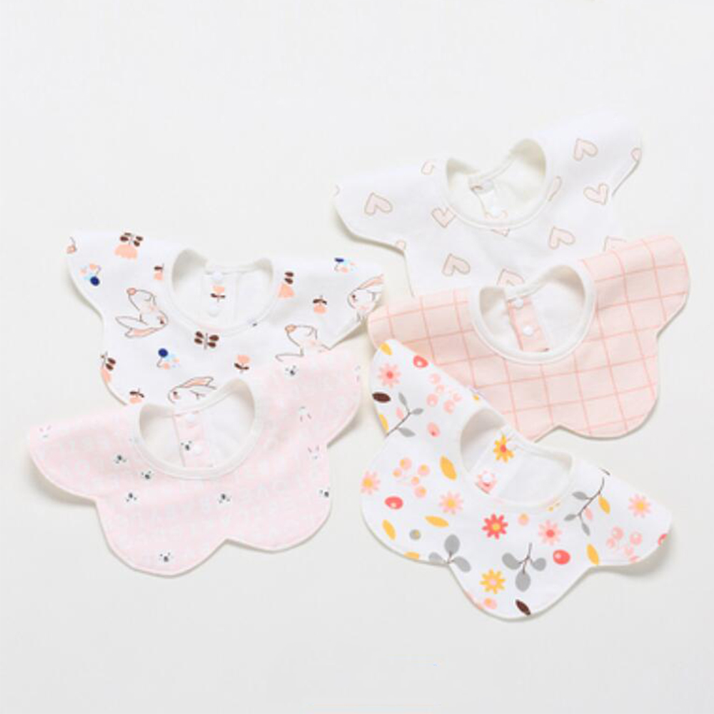 5 pz/lotto bavaglini per bambi - Baby Food Apron recensione e prezzo