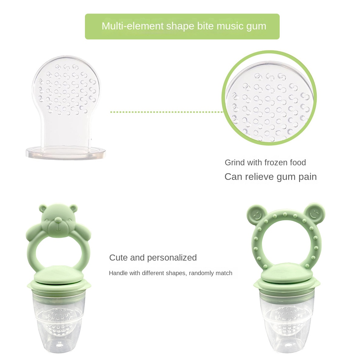 Massaggiagengive in Silicone p - Baby Food Nutrition recensione e prezzo